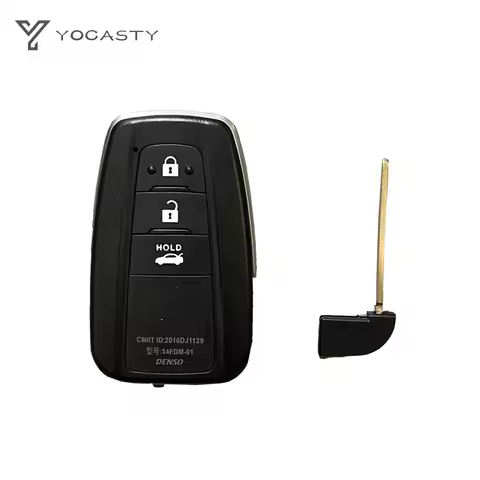 YOCASTY Smart Key Shell Case For 2018 2019 2020 2021 Toyota Corolla For Brazil Market 8990H-12010 HY