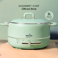 [JML Official] Gourmet Chef 9-in-1 Multi Cooker 3L | Large Capacity grill and pot