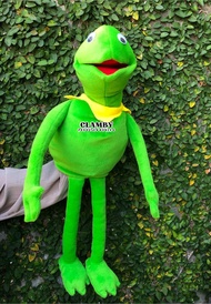 Boneka Tangan Muppet karakter Hewan Kodok +/- 70cm | Boneka Dongeng