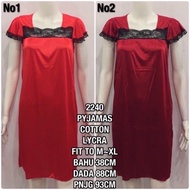 Night Wear Pyjamas Dress silk