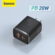 ☃☜ Baseus หัวอะแดปเตอร์แบบชาร์จไว 20W U C Pd3.0 Qc3.0 Usb Type-C สําหรับ แท็บเล็ต Huawei Mate 20