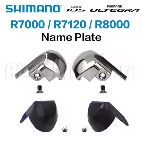 Shimano R7020 R8000 Name Plate & Fixing Screw Left Right Hand for R7020 R8000