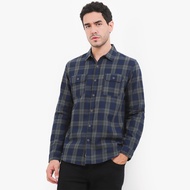 KEMEJA Cressida The Next Level Flannel Shirt Green E048G