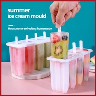 4pcs/set ice cream stick mold DIY ice cream stick homemade ice cream stick mold tool
