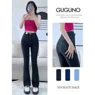 GUGUNO flared women's jeans (women's jeans, women's jeans, women's lace pants, women's jeans)