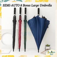 SEMI-AUTO 135CM EXTRA LARGE UMBRELLA 8 BONE OVERSIZE UMBRELLA SUNSCREEN UV BLOCK BIG SIZE PAYUNG BES