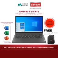 Lenovo IdeaPad 5 FHD Laptop Notebook - i5-1135G7/ 8GB RAM/ 512GB SSD/ 82FG009EMJ 82FG005LMJ (15.6") 