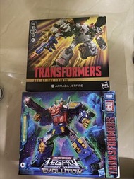 變形金剛 Transformers hasbro Armada Jetfire & Legacy Evolution Optimus Prime