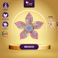 Ozel Brooch B421 | Kerongsang & Pin Tudung, Hijab, Baju Kurung, Kebaya