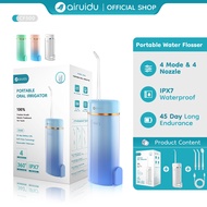 Airuidu CF500 Water Flosser 160ML Oral Irrigator Retractable Dental Air Floss Teeth 4 Mode 水牙线 冲牙器