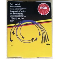 NGK Mitsubishi Galant 4G63, E33A Spark Plug Cable High Tension Wire ME72(7566) JAPAN
