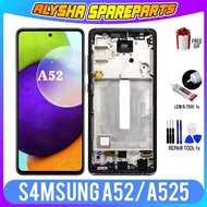 LCD COMPATIBLE SAMSUNG A52 4G / A525 FULSET FRAME ORIGINAL