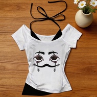 Choso Female Crop Top - Cute Grunge Streetwear | Alternative Cutecore Fashion