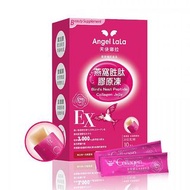 台灣🇹🇼 Angel LaLa~天使娜拉 燕窩胜肽膠原凍(水蜜桃風味10包/盒)