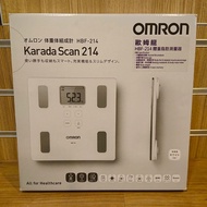 門市全新現貨‼️Omron 體重體脂肪機 HBF-214
