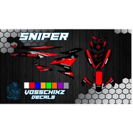 ❁Decals, Sticker, Motorcycle Decals for Yamaha Sniper 150, 041