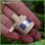 ERDIANS DC 5V 6V Mini Không Chổi Than Máy Bơm Nước Không Thấm Nước Chìm Cánh Quạt Ly Tâm Bơm Nước Tu