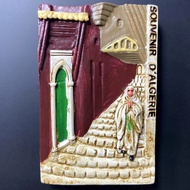 Algeria Folk Creative Tourist Souvenir Magnet Refrigerator Sticker Three-Dimensional Decoration Coll