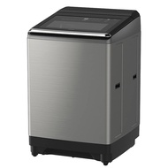 Hitachi เครื่องซักผ้าฝาบน Top Loading - Dual Jet, Built in Heater รุ่นSF-220ZFV 22 กก. สีสเตนเลส