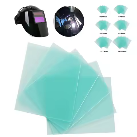 10pcs Protection Board Clear PC Welding Protective-Cover Lens Plate For Welding Helmet Replacement P