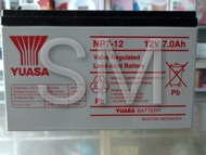 AKI (BATERAI) KERING (MF BATTERY) YUASA 12V 12 VOLT 7AH 7 AMPERE