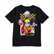 Triangle T-Shirt Kids Anime NARUTO SASUKE SAKURA KAKASHI Team 7 Anime T-Shirt