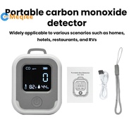 3-in-1 Portable Carbon Monoxide Detector Outdoor Camping RV Carbon Monoxide/Temperature/Humidity Ala