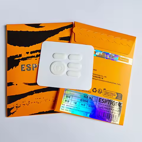 Esports Tiger Gaming ICE Version Mouse Skates Mouse Feet for Logitech G304/ G305 Mouse White Glides 