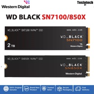 （Ready stock) Western Digital WD BLACK SN7100/SN850X NVMe Gaming SSD Gen4 PCIe, M.2 2280, up to  7.3