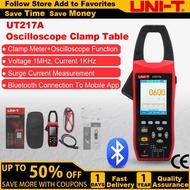 UNI-T UT217 Oscilloscope 1000A Clamp Meter with Bluetooth Current Voltage Waveform Amplitude Frequen