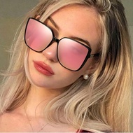【7】Retro Cat Eye Sunglasses Square Frame Fashion UV Protection Glasses for Women