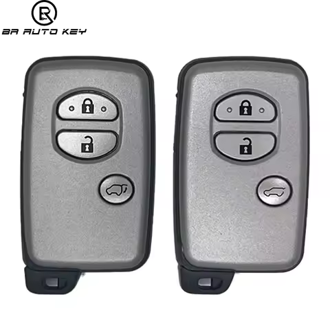 3Buttons Smart Remote Key Case For Toyota Land Cruiser Prado GX VX TXL LC150 LC200 Key shell With Un