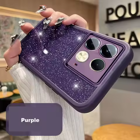 Glitter Silicone Phone Case for Infinix Note 40 Pro Plus 4G 5G 40X HOT 50 Pro Plus 50I 40I 4 5G TPU 