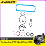 Lower Gasket Set For Chevrolet GMC 5.7L 1987-95 Fel-Pro CS 8510