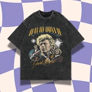 Purple Haze "David Bowie" Oversized T-Shirt | Stone Wash | David Bowie T-Shirt | Oversized T-Shirt |