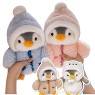 1Pc 25CM Kawaii Cosplay Penguin Plush Toys Lovely Plush Penguins with Clothes Pillow Stuffed Soft fo