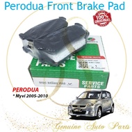 (100% ORIGINAL) Old Myvi 2005-2010 - PERODUA Front Brake Pads - Myvi 1.0/1.3 D73 04465-73R01