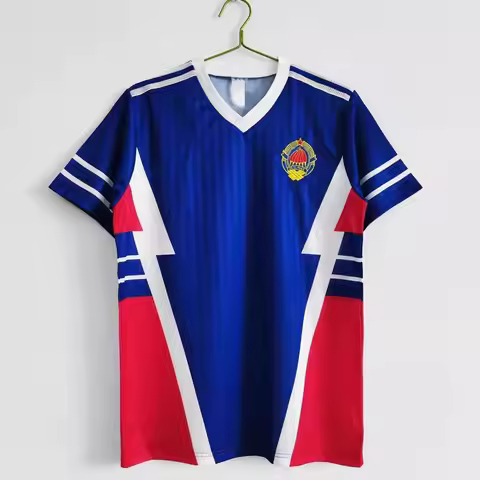 Yugoslavia National Football Team 1990 Home Football Jersey Soccer Jersey