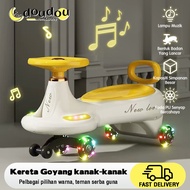 Quality Yoyo Car Swing Car Light Music Toddler Twist Car LED WheelsSwing Car Kereta Yoyo Mainan 儿童扭扭