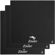 3PCS Creality Original Ender 3 Heat Bed Platform Sticker Sheet, Ender 3 Pro Hot Bed Build Surface Ta