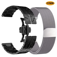 22mm Magnetic Metal Strap For Watch GT5 GT5 pro GT4 GT3 GT2 46MM Bracelet Stainless Band For Xiaomi 