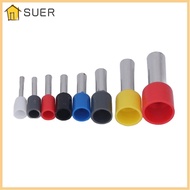 SUER 1200 Pcs Cold Pressed Terminals, 0.5mm-10mm 22 AWG to 8 AWG Wire Ferrule Terminal Kit, Assortme