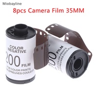 {Miobayline} 8Pcs Colorful Negative Camera Film 35MM Camera ISO SO200 Type-135 Color Film new