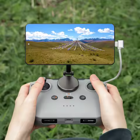 Adjustable Magnetic Phone Stand for DJI Neo 2/ Mini 4K/ Mini 5 Pro/ 4 Pro/Air 3S/Avata 2 Drone RC-N1