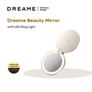 【Premium】Dreame Beauty Mirror | LED Ring Light | Restores Beauty in HD | Wireless Charging | Travel-