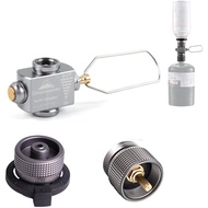 CAMPINGMOON Outdoor Camping Butane Gas Refill Adapter (Butane Gas to EN417 Lindal Valve Canister to 