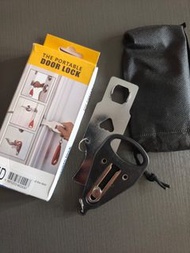$20 Portable Door Lock 旅行防盜阻門器 門扣鎖 防盜鎖 酒店頂門器