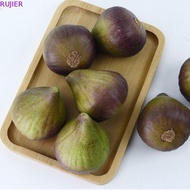 RUJIER Simulation Fig Ornament, Lifelike Handicrafts Artificial Fig, Photography Props Funny Mini Fa