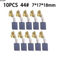 Hozzby 10PCS Carbon Brushes 44# 7×17×18mm For Hitachi PH65A Power Tools W/Wire Leads 【Ready Stock】