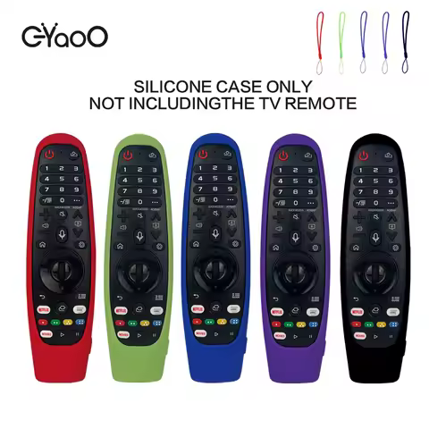 Silicone Remote Case for LGTV AN-MR20GA MR19BA MR650A MR600 Remote Control Anti Slip LGTV Magic Remo